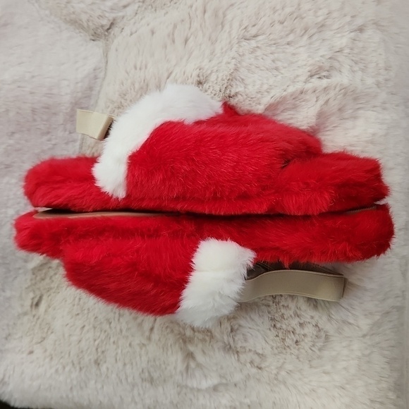New Francis Valentine New York Red and White Slippers-Size 10​​​​​​​ - Picture 4 of 5